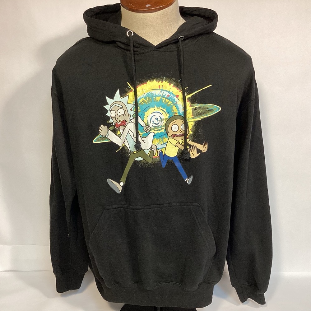 Rick and Morty Adult Swim Mens Unisex Hoodie